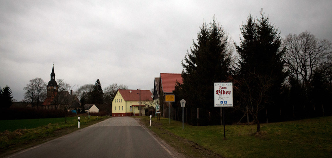 Ein kleines Dorf in Anhalt-Bitterfeld.